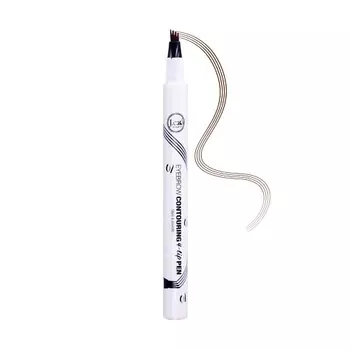 J. CAT BEAUTY Фломастер для бровей 4-Tip