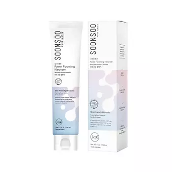 J. CAT BEAUTY Пенка для умывания с минералами и гиалуроновой кислотой SoonSoo Power Foaming Kleanser