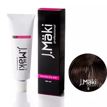 J.MÄKI PROFESSIONAL Краситель для волос 5.0 Светло-коричневый