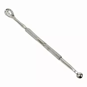 JACKS.BEAUTY Косметологический инструмент для чистки лица двусторонний «Ложка УНО» 1.0