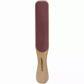 JACKS.BEAUTY Терка педикюрная двухсторонняя на деревянной основе лаковая Квадрат