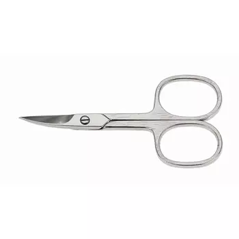 JANEKE Ножницы маникюрные с изогнутыми концами из нержавеющей стали