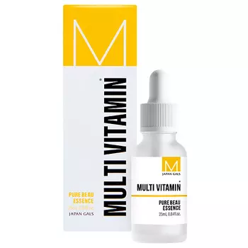 JAPAN GALS Сыворотка для лица с витаминным комплексом Pure Beau Essence