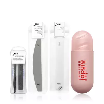 JAPURE YOU Набор пилок в футляре с Волшебной палочкой Тотал Блэк