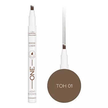 JEANMISHEL Подводка-фломастер для бровей с эффектом микроблейдинга