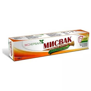 ЭКОХЕРБАЛЛ Зубная паста МИСВАК 100.0