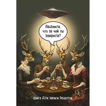 ЭКСМО Книга для записи рецептов. Людмила, что за чай ты заварила?