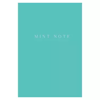 ЭКСМО Mint Note. Стильный блокнот с "мятными" страницами