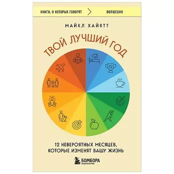 ЭКСМО Твой лучший год.12 невероятных месяцев,которые изменят вашу жизнь.16+