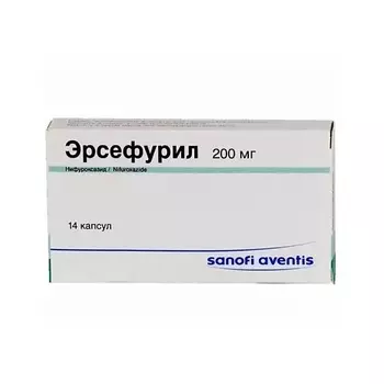 Эрсефурил капс. 200мг N14