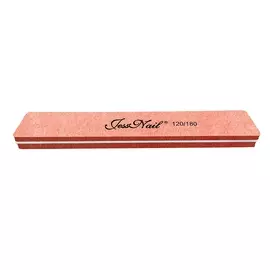 JESSNAIL Шлифовка для ногтей JN №120/180 Широкая "Оранжевая"