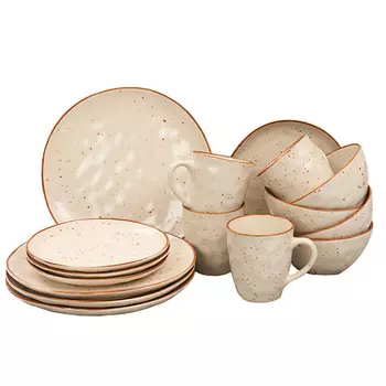 JEWEL Набор столовый Лаурель 16 предмета керамика