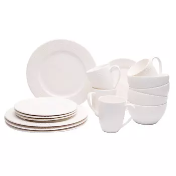 JEWEL Набор столовый Жасмин 16 предметов new bone