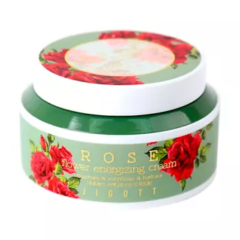 JIGOTT Крем для лица с экстрактом розы 100