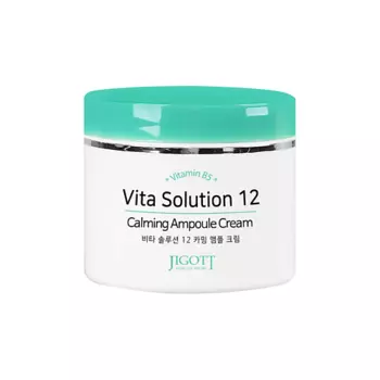 JIGOTT Крем для лица УСПОКАИВАЮЩИЙ Vita Solution 12 Calming Ampoule Cream 100.0