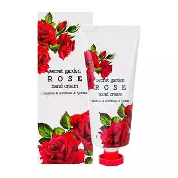 JIGOTT Крем для рук с розовой водой 100.0