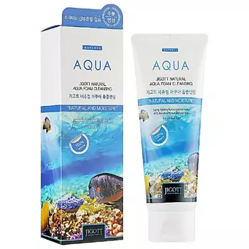 JIGOTT Пенка для умывания с аквамарином 180