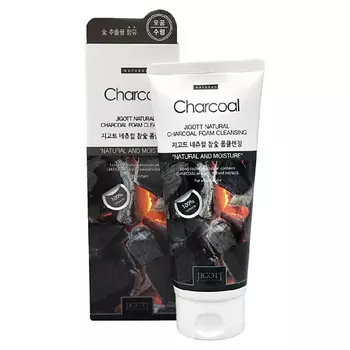 JIGOTT Пенка для умывания с экстрактом древесного угля