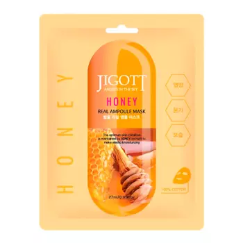 JIGOTT Тканевая маска для лица с мёдом 27