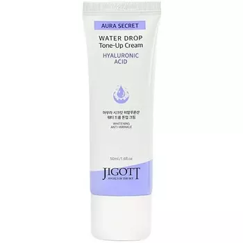 JIGOTT Увлажняющий и выравнивающий тон крем для лица с гиалуроновой кислотой 50.0