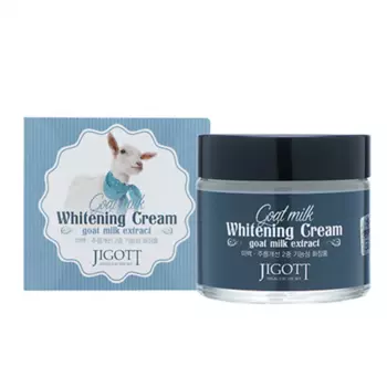 JIGOTT Увлажняющий крем для лица с экстрактом козьего молока 70.0