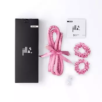 JILLAS Комплект бигуди slim elegant розовый 3в1