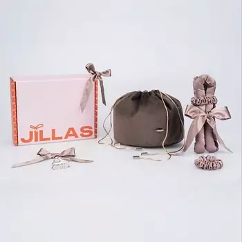 JILLAS Набор бигуди for sleep, капучино