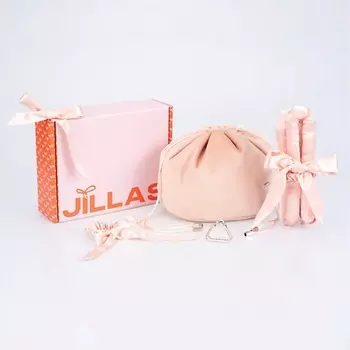JILLAS Набор бигуди for sleep, персиковый