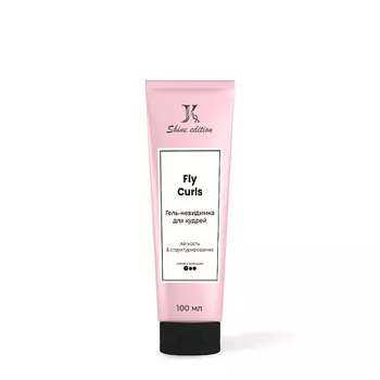 JKERATIN Гель-невидимка для укладки кудрявых волос Fly Curls Лёгкость & структурирование