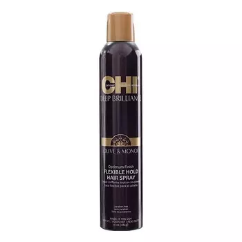 CHI Лак для волос подвижной фиксации Deep Brilliance Optimum Flexible Hold Hair Spray