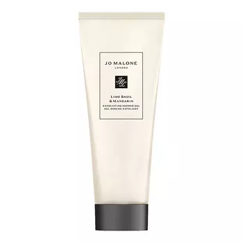 JO MALONE LONDON Гель-скраб очищающий Lime Basil & Mandarin Exfoliating Shower Gel