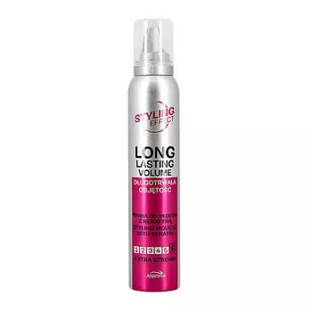 JOANNA Мусс для волос STYLING EFFECT Экстрафиксация с кератином 150.0