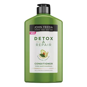 JOHN FRIEDA Кондиционер для восстановления и гладкости волос DETOX&amp;REPAIR