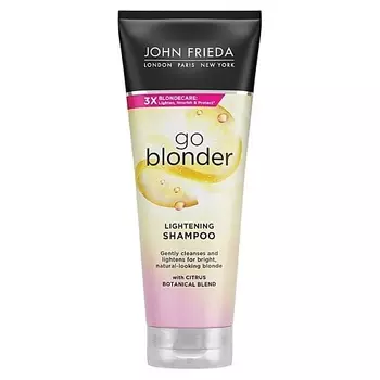 JOHN FRIEDA Осветляющий шампунь Sheer Blonde Go Blonder Shampoo