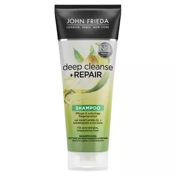 JOHN FRIEDA Шампунь для очищения и восстановления волос Deep Cleanse & Repair
