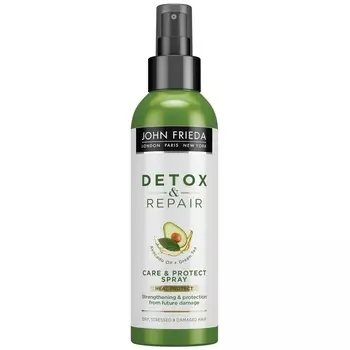 JOHN FRIEDA Спрей несмываемый для укрепления волос с термозащитой DETOX&amp;REPAIR