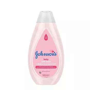 JOHNSON'S BABY Нежный детский гель для купания Soft Wash
