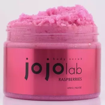 JOJO LAB Скраб-бальзам для тела Малина