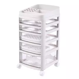 JOLI ANGEL Стеллаж косметолога 5 ящиков + полка-органайзер