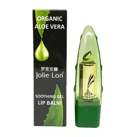 JOLIE LORI Гелевая гигиеническая помада-тинт c экстрактом алоэ вера, маслом жожоба и витамином Е