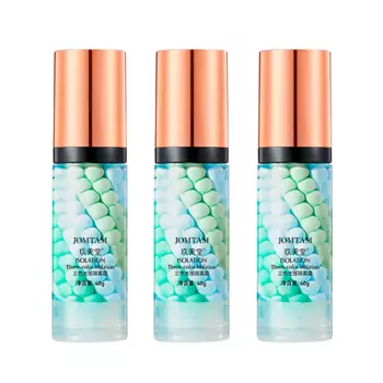 JOMTAM Основа под макияж с эффектом выравнивающего тона / база под макияж / праймер для лица 3в1 3.0