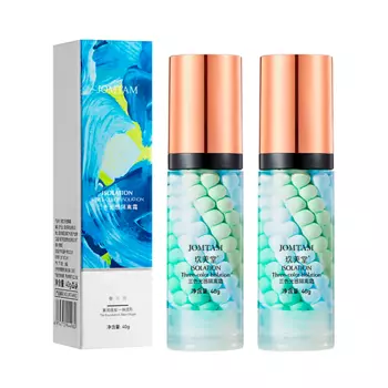 JOMTAM Основа под макияж с эффектом выравнивающего тона / база под макияж / праймер для лица 3в1 2.0