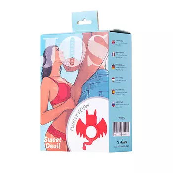 JOS JOY OF SEX Виброкольцо с ресничками JOS PERY