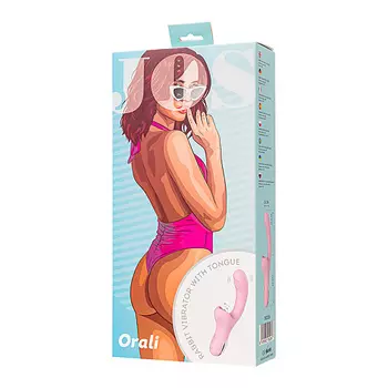 JOS JOY OF SEX Виброкролик с ласкающим язычком JOS Orali