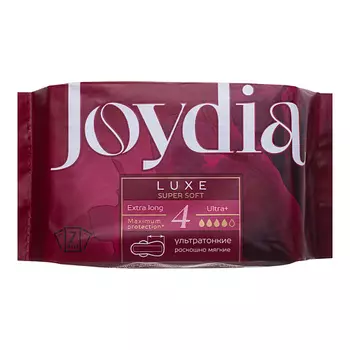 JOYDIA Прокладки гигиенические Luxe super soft Ultra+ 7.0