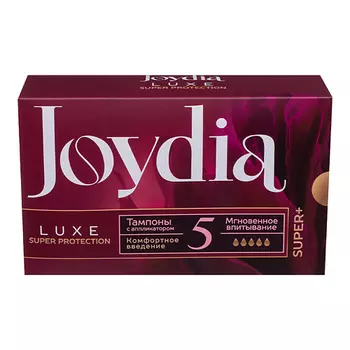 JOYDIA Тампоны с аппликатором Luxe super protection Super+ 16.0