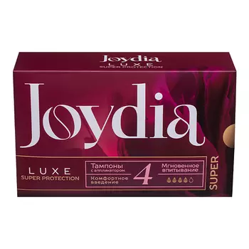JOYDIA Тампоны с аппликатором Luxe super protection Super 16.0