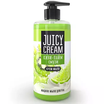 JUICY CREAM Жидкое мыло Киви - Лайм смузи 500.0