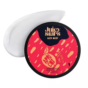 JUICY STARS Маска для волос объем и свежесть «Абрикос Крышеснос» Believe It Or Not Apricot