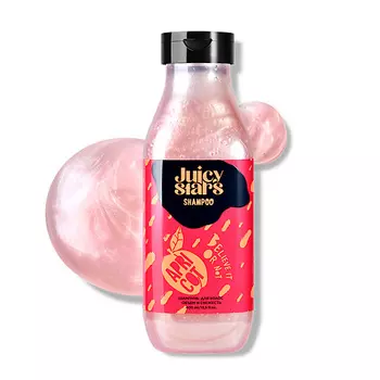 JUICY STARS Шампунь для волос объем и свежесть «Абрикос Крышеснос» Believe It Or Not Apricot